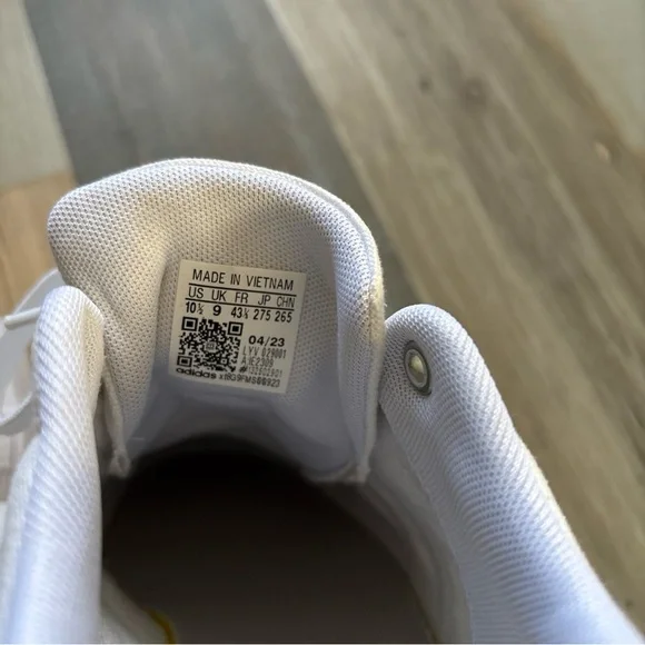 adidas White Athletic Shoes - Picture 7 of 10